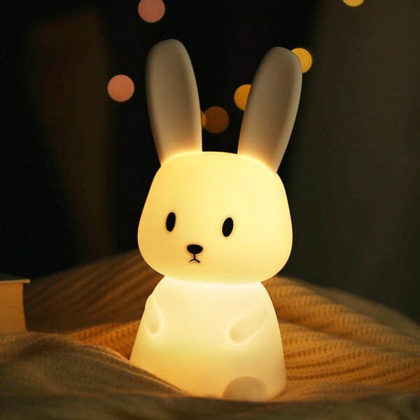 Buy Sitting Bunny Silicone Night Light Online In India