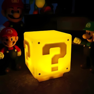 Buy Super Mario Question Brick LED Light with Sound Online from Tinyminymo