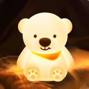 Cute Bear Silicone Night Light Online In India